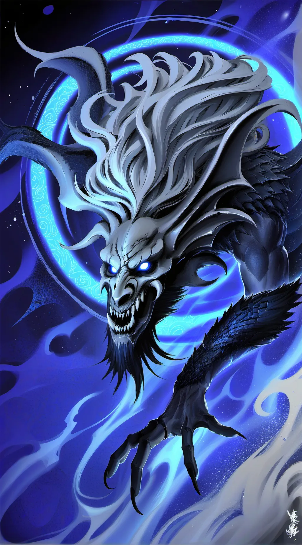 ai character: демон background