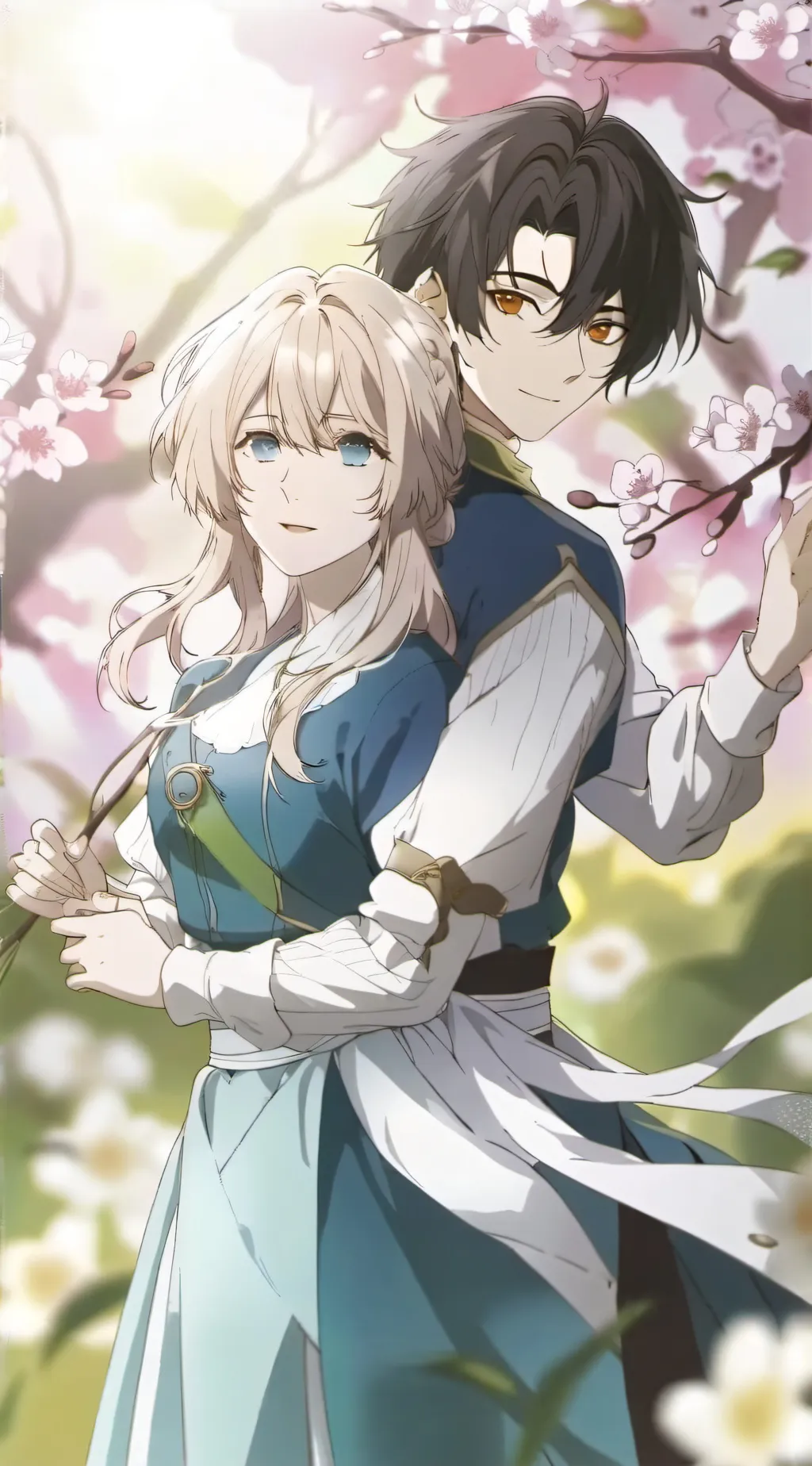 ai character: 🌹Rose background