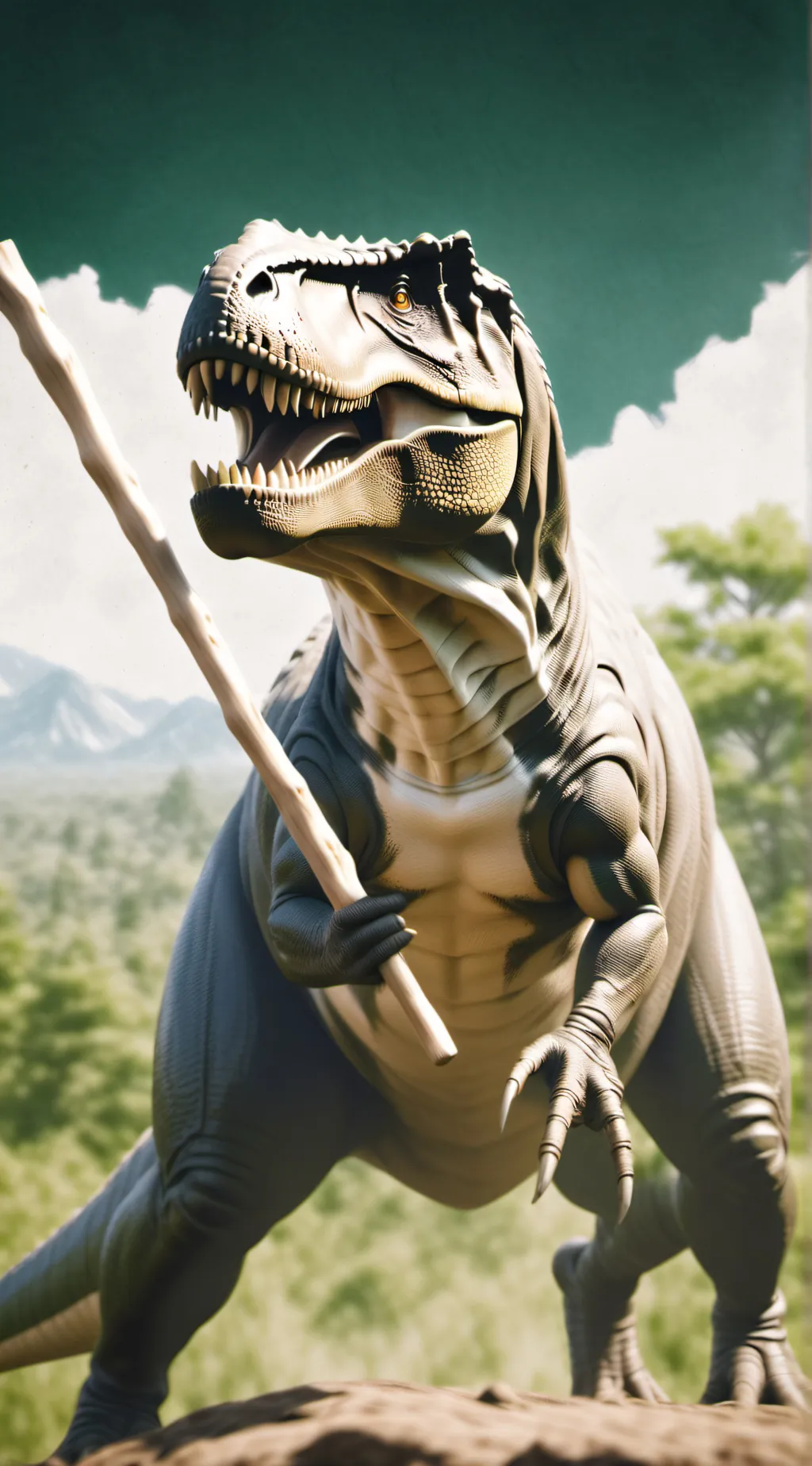 ai character: wizard rex background