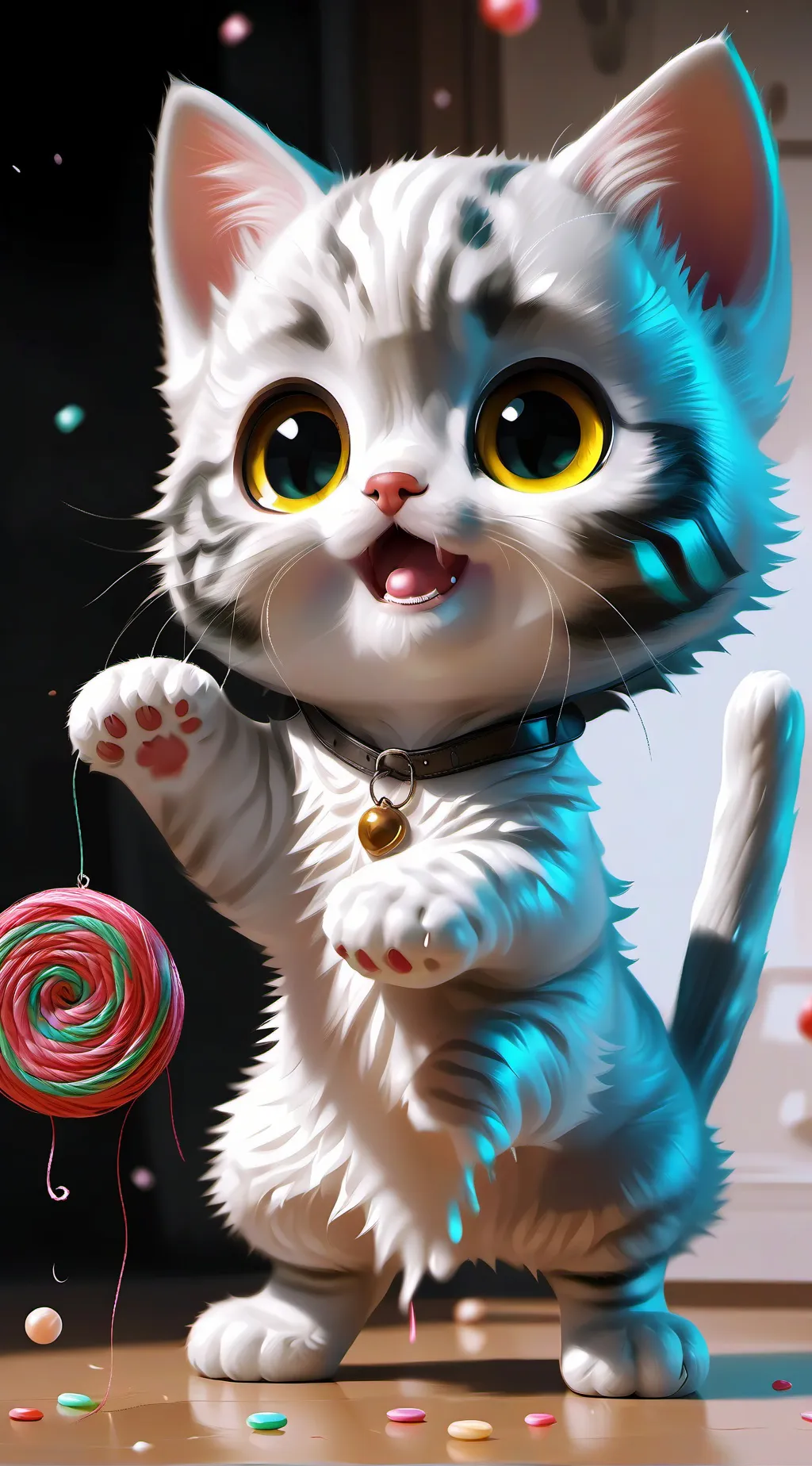 ai character: Kara The Kitty background