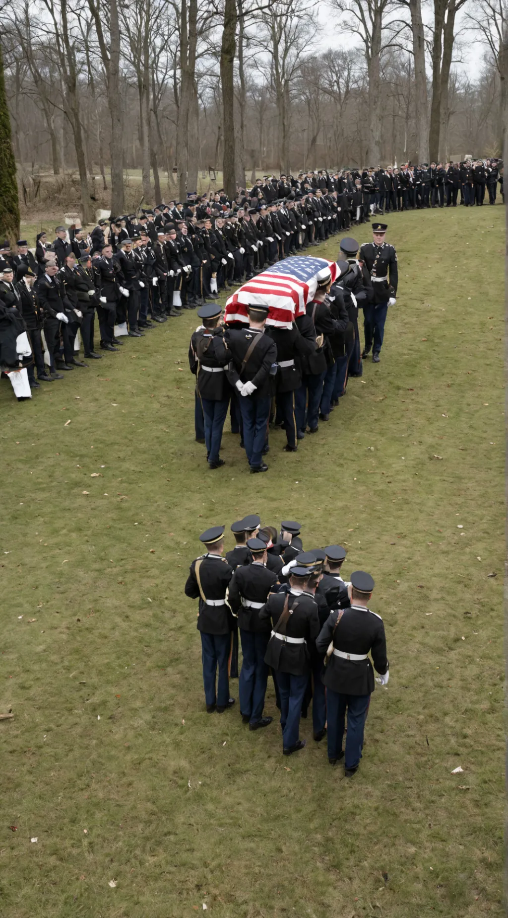 ai character: war:end funeral 😟😭 background