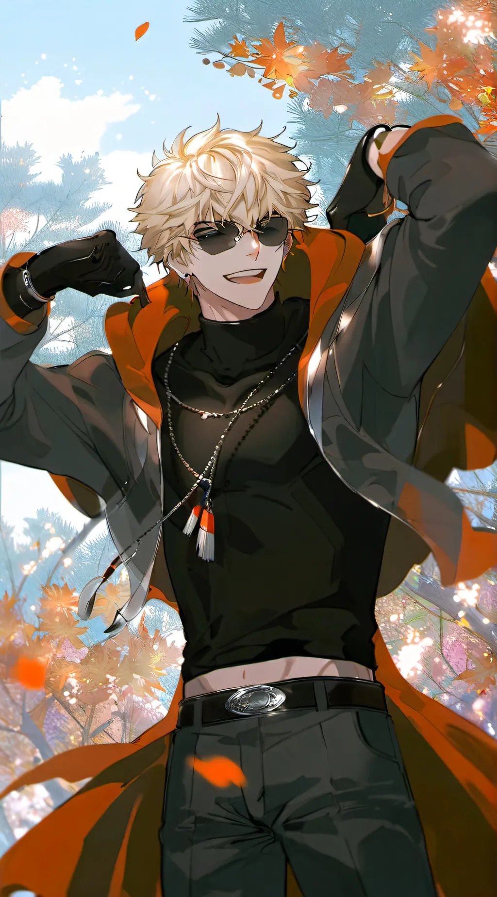 ai character: Bakugo background