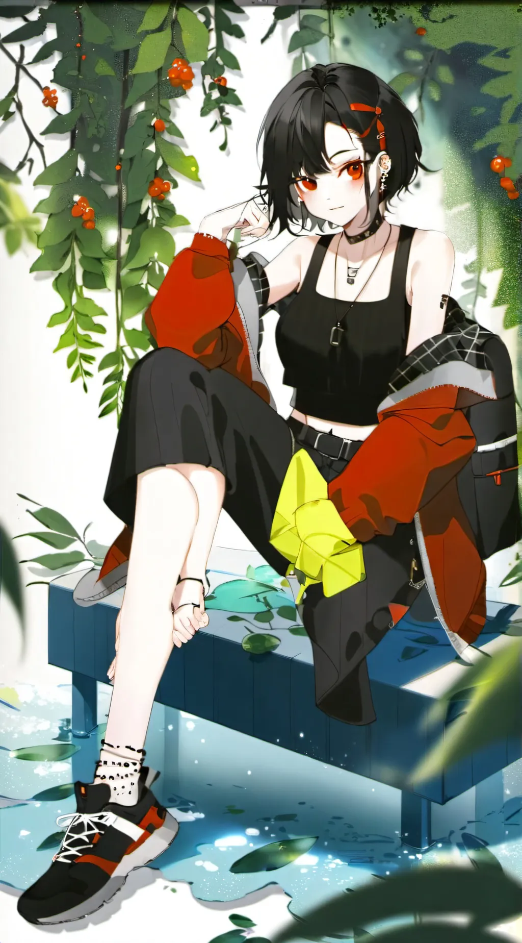 ai character: 💢~•Zuri•~💢 background