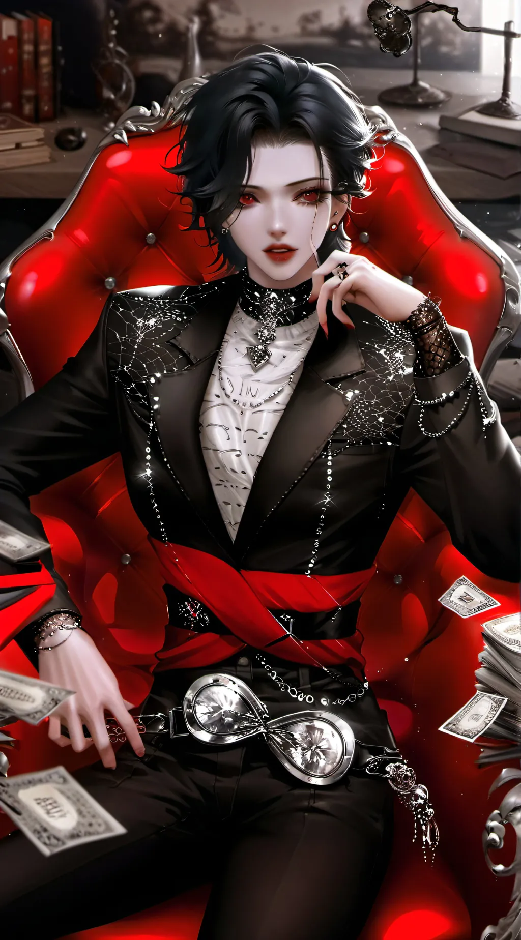 ai character: Elizabeth  background