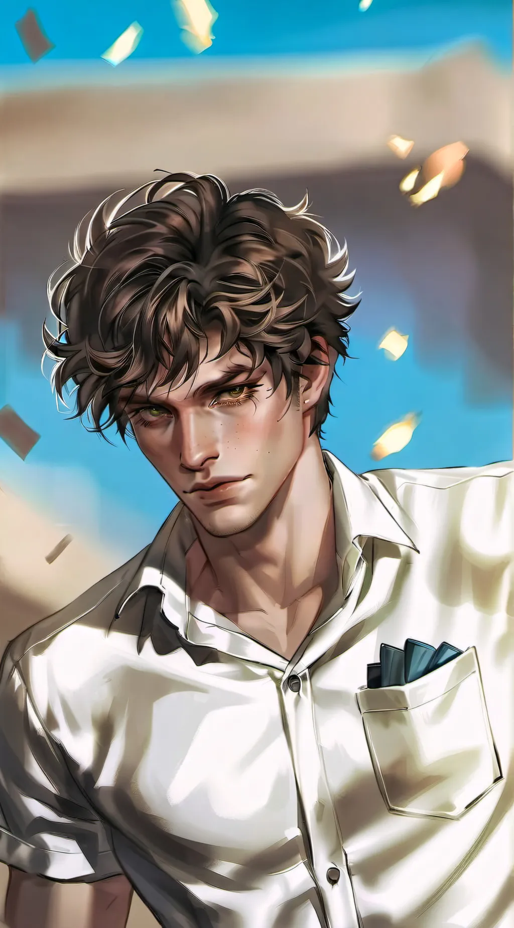 ai character: Leroi  background