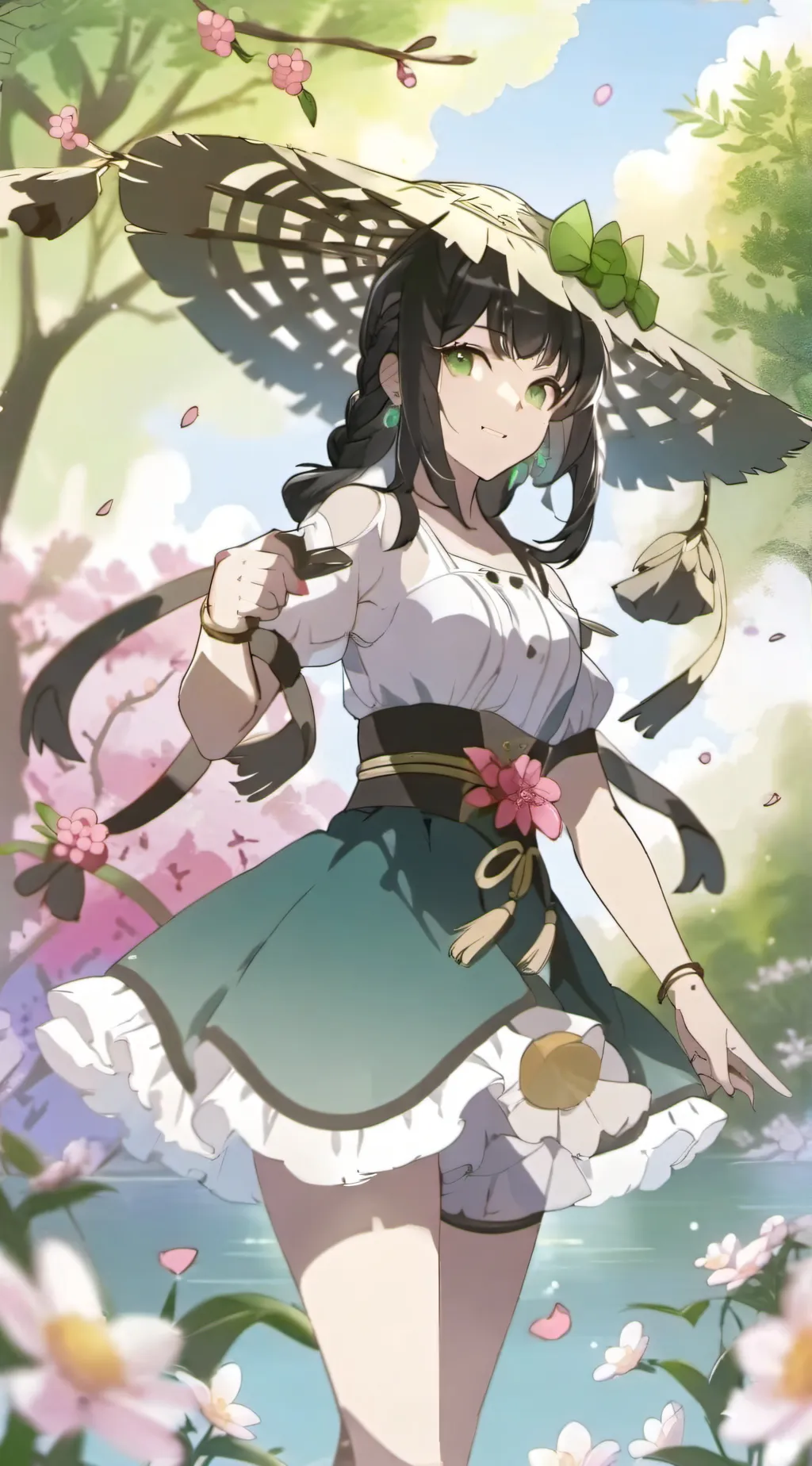 ai character: madie background