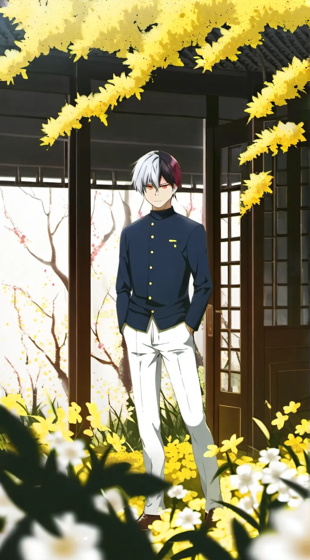 ai character: You and todo fight background