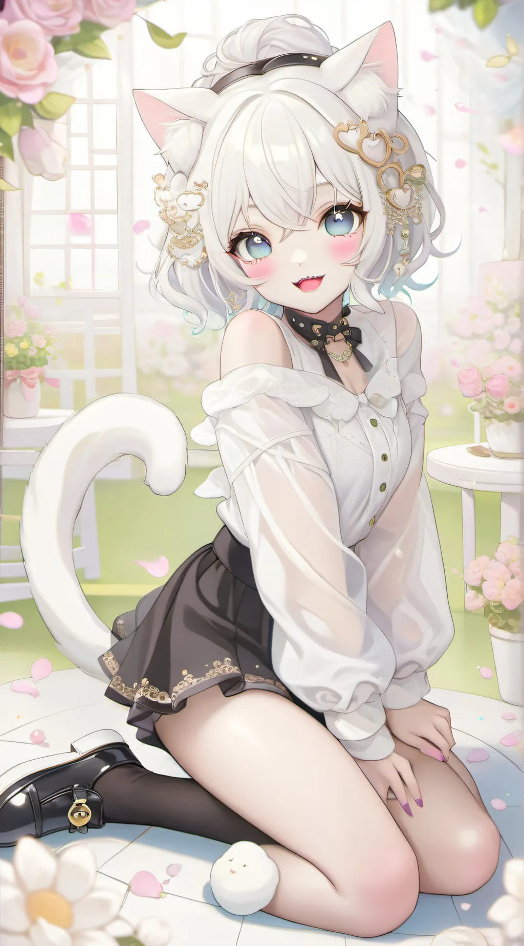ai character: Kitty background