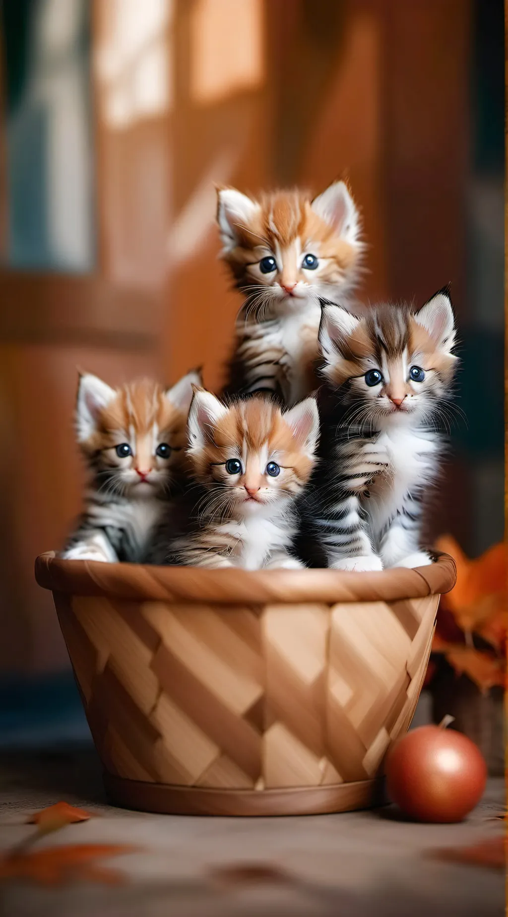 ai character: Kittens background