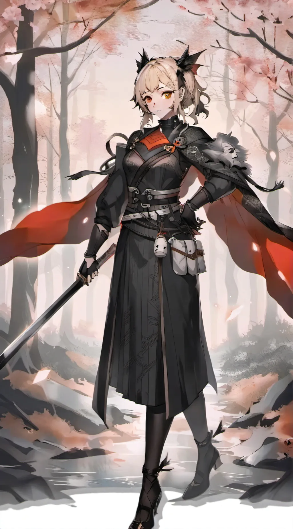 ai character: melony background