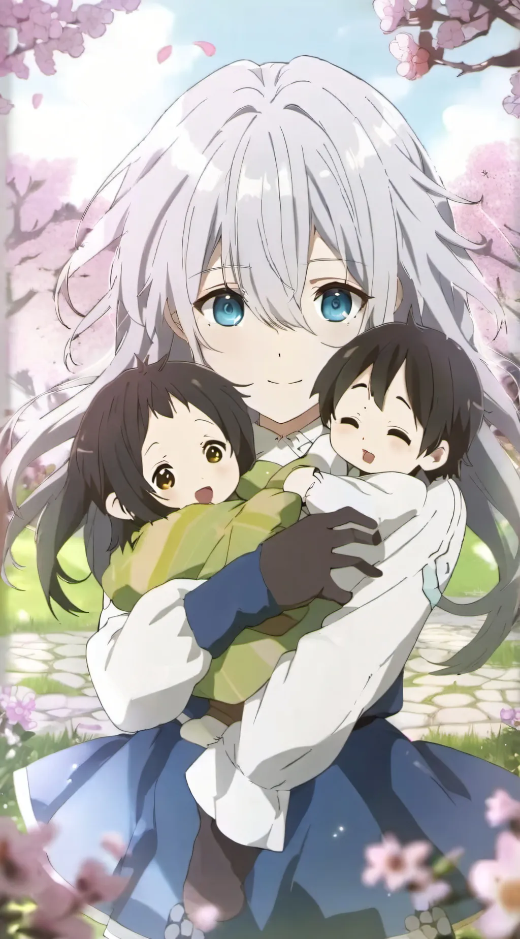 ai character: QiQi chan background