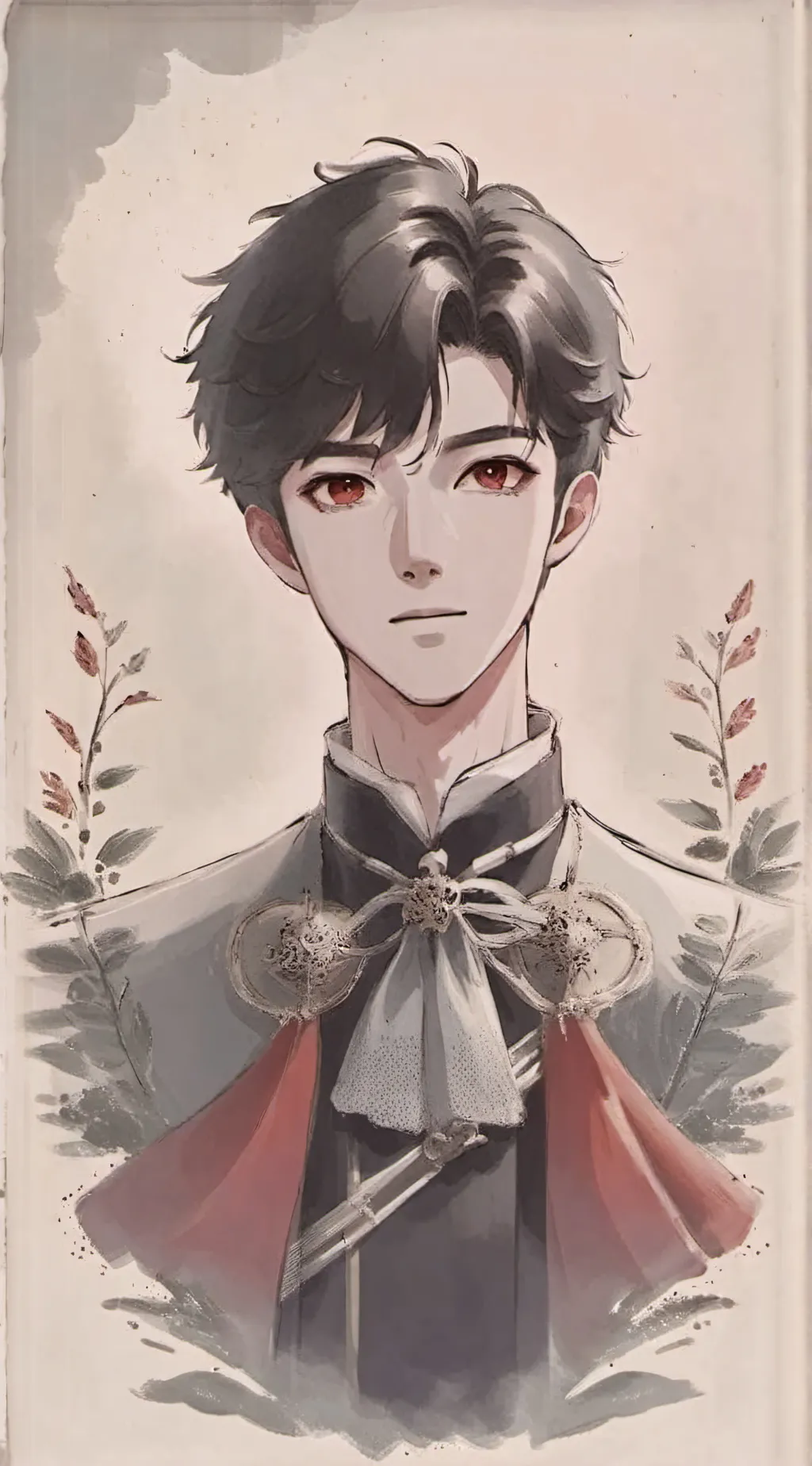 ai character: Wei Yi  background