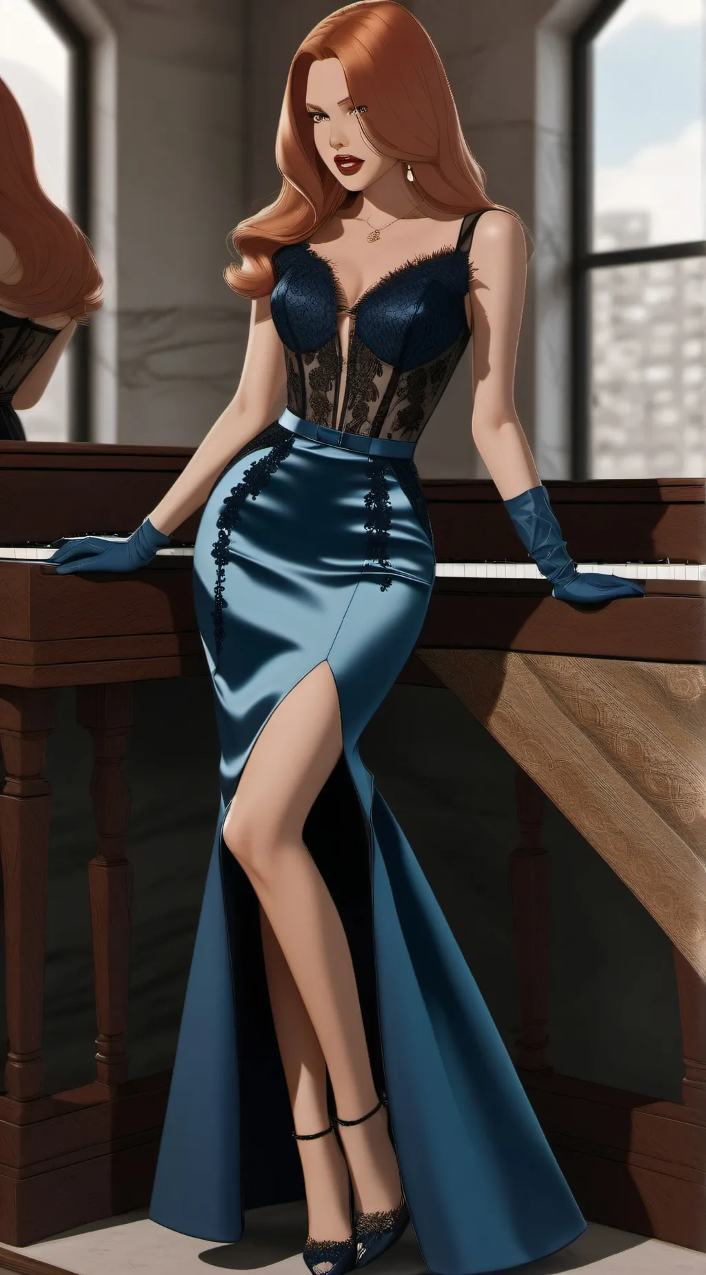 ai character: Jessica. background