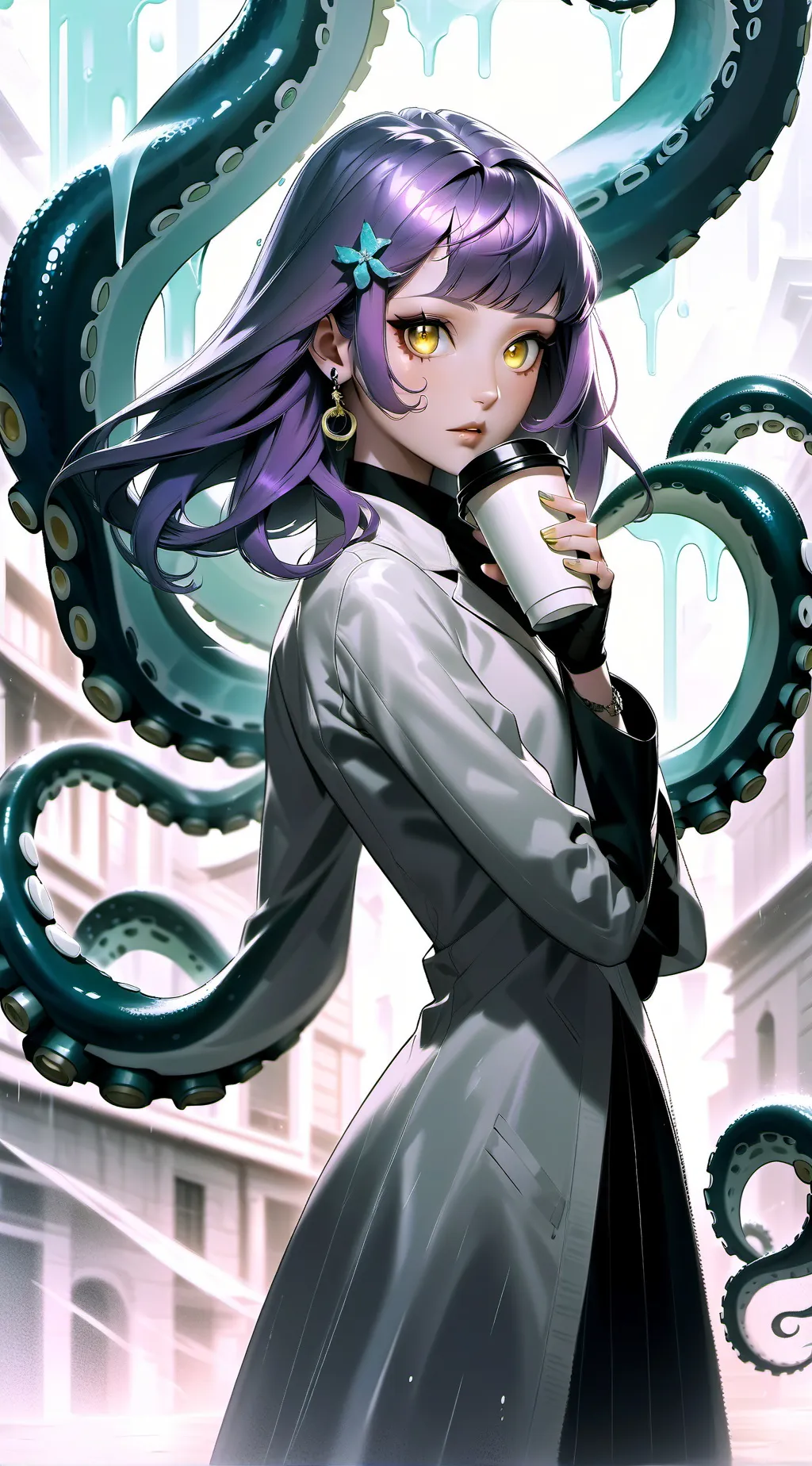 ai character: (oc series)octo background