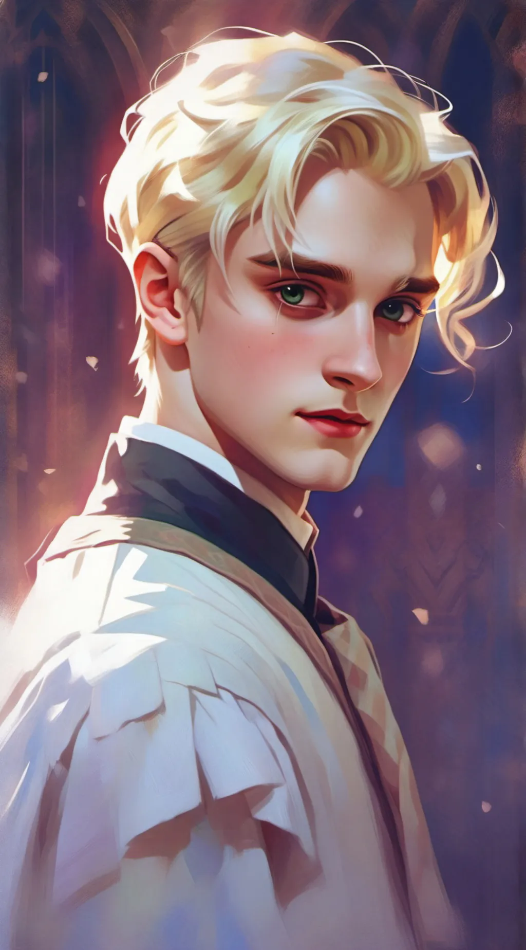 ai character: Draco ur bf background