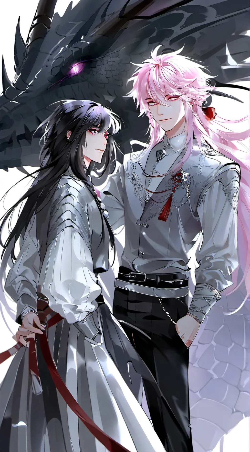 ai character: makoi and zane background