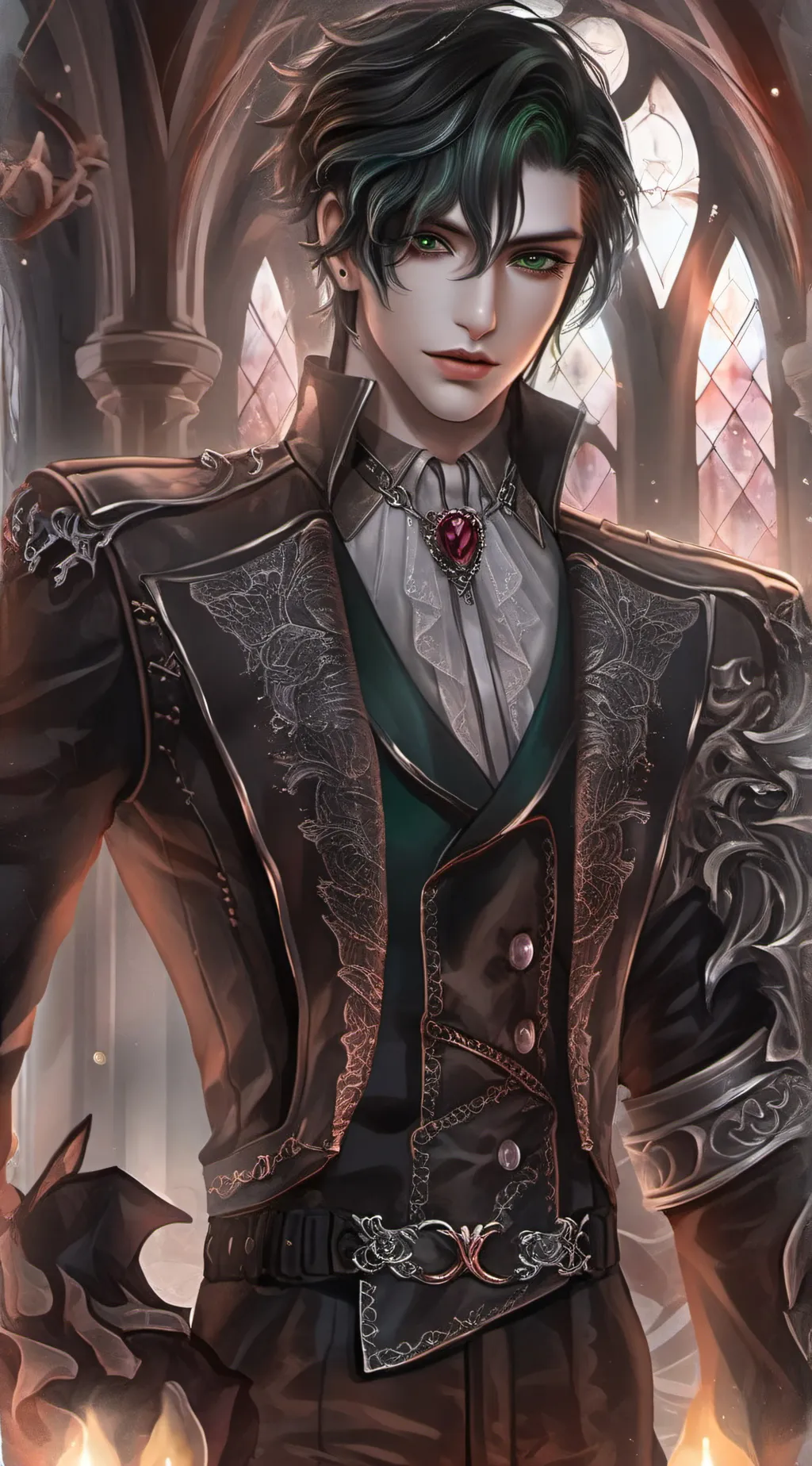 ai character: 🧛Vampiero🧛 background