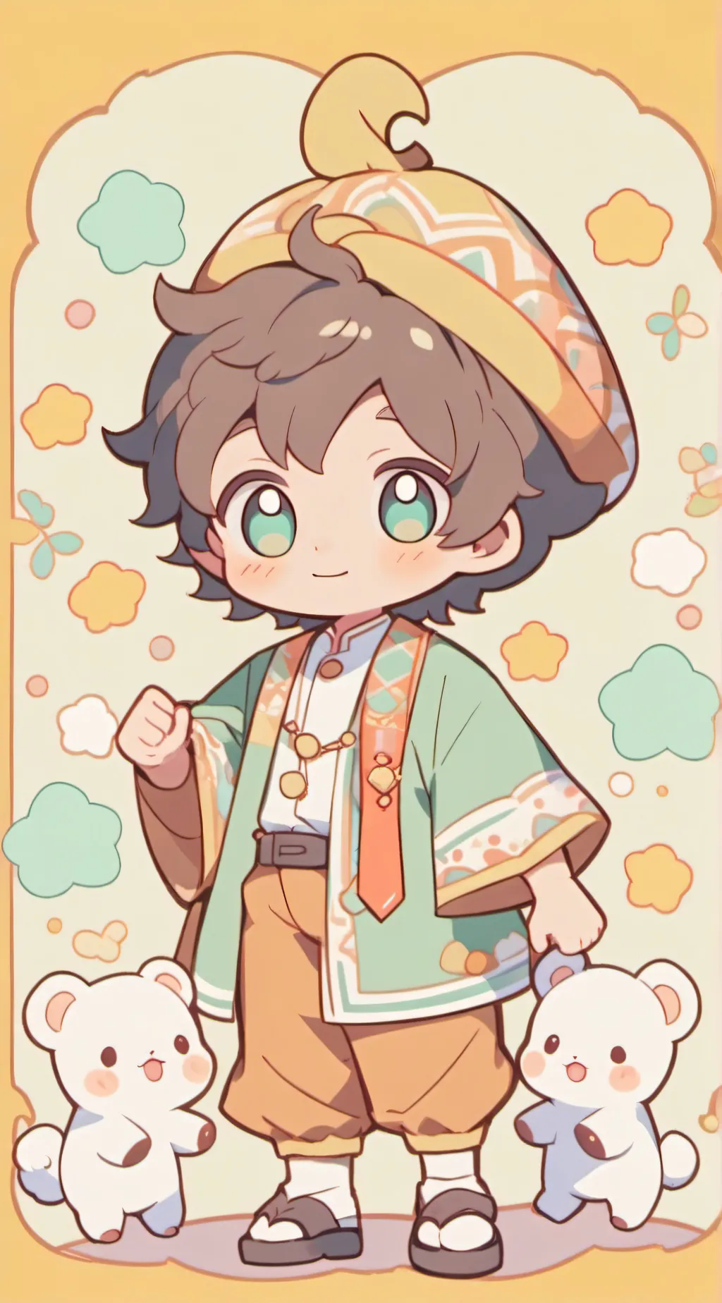 ai character: Gustavo  background