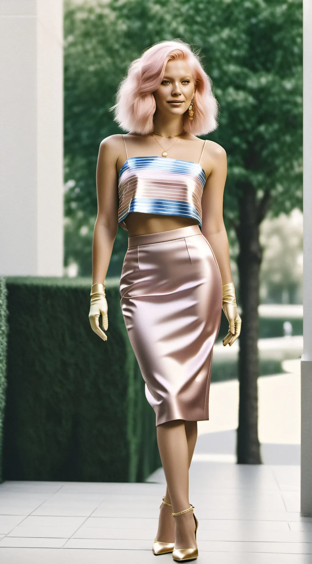 ai character: stella background