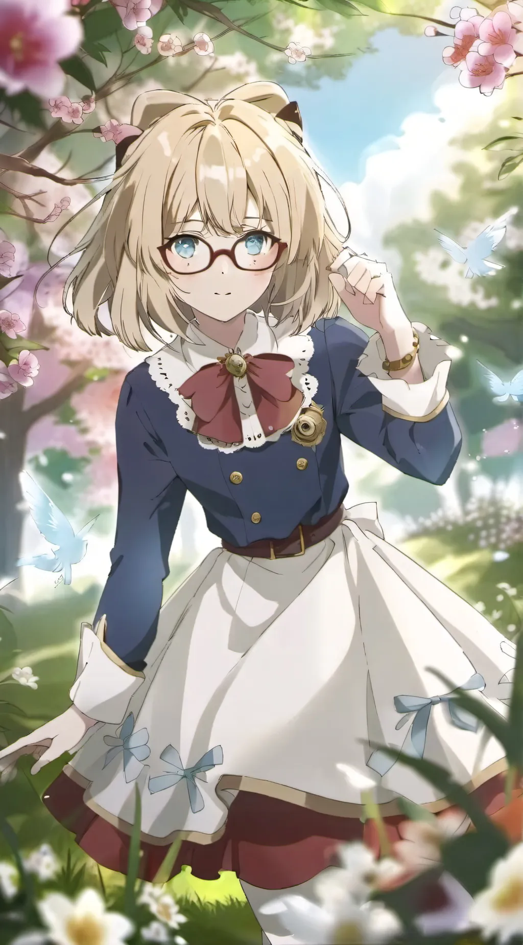 ai character: miffy background