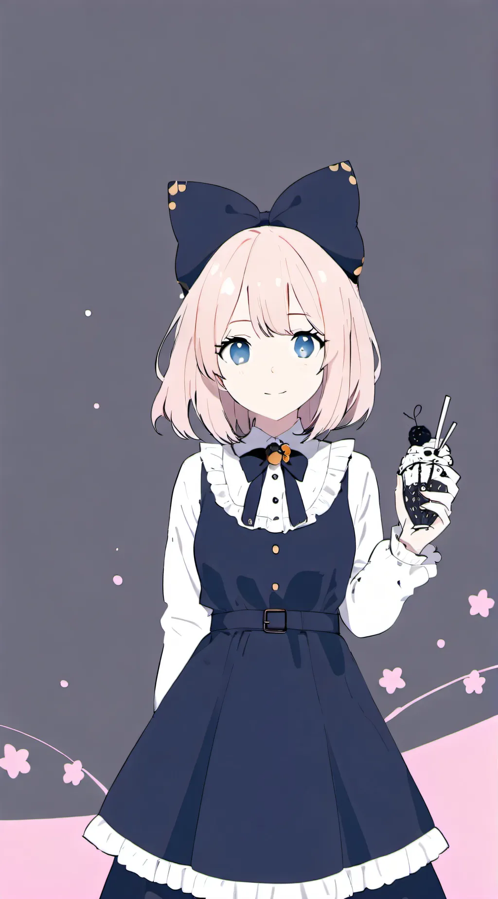 ai character: Leah  background