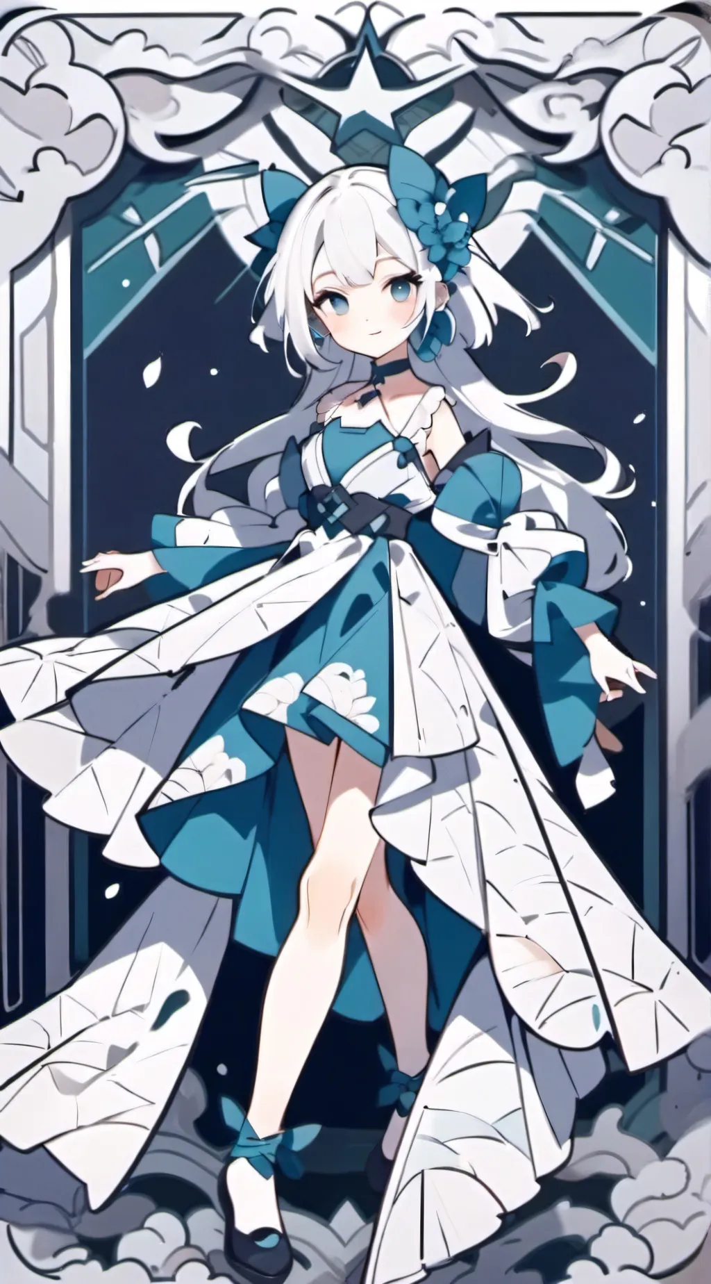 ai character: Hermana pequeña background