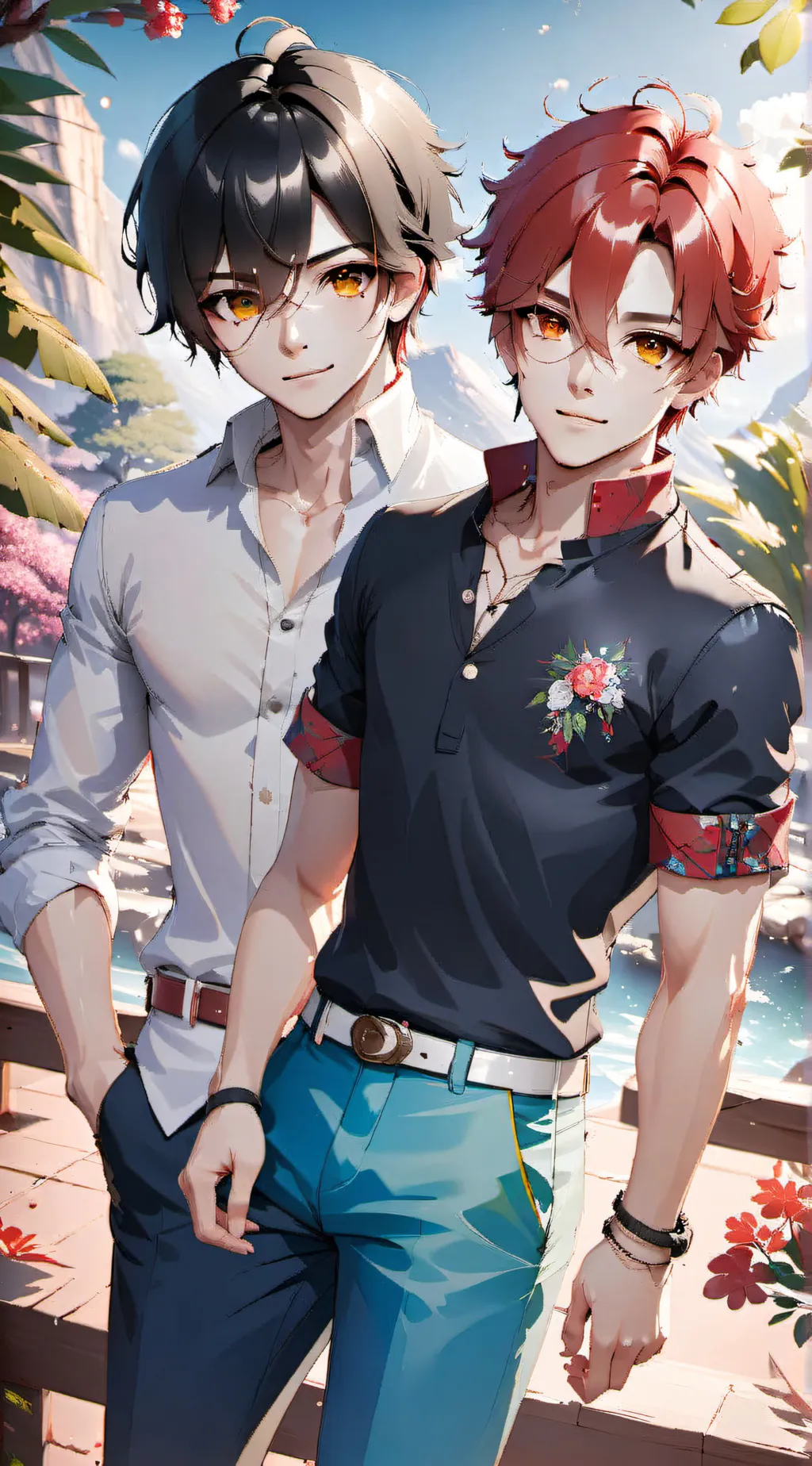 ai character: alex y tomas background