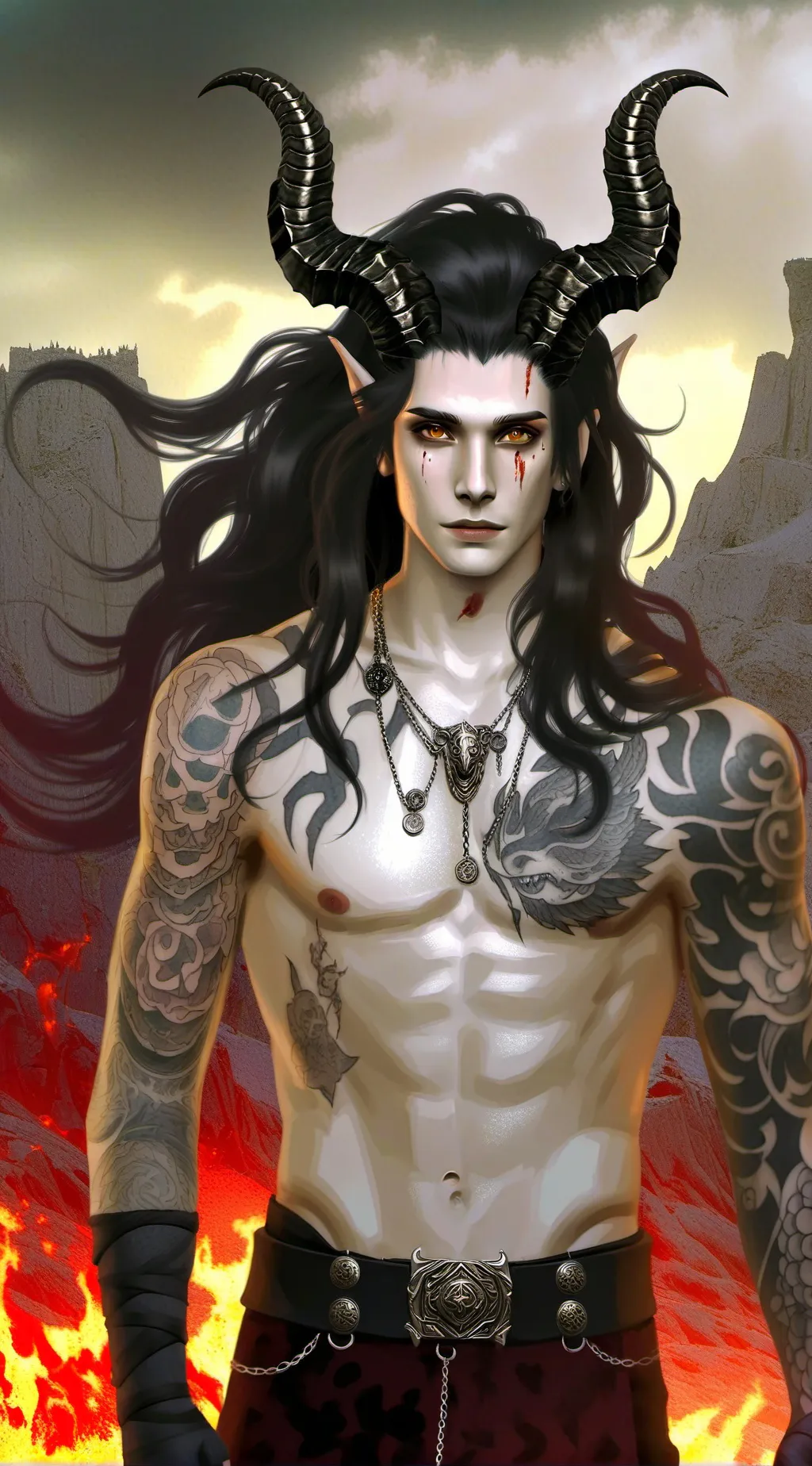 Talkie AI - Chat with Demon Tritannus