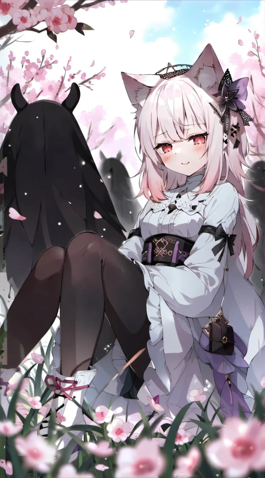 ai character: flora background