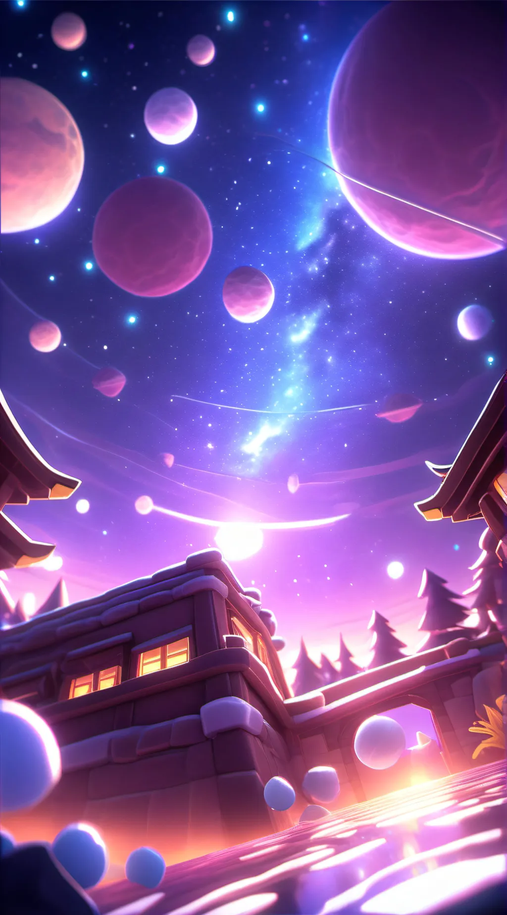 ai character: Astro dandys world background