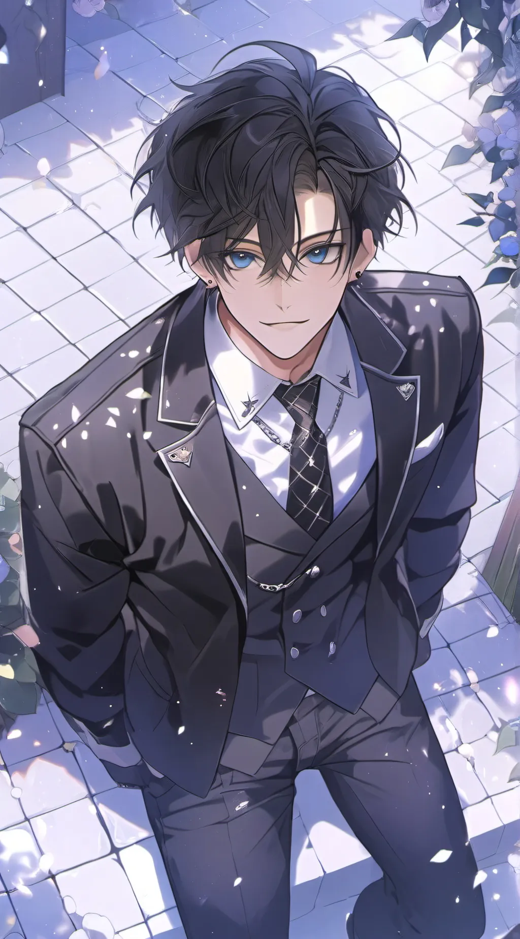 ai character: Nick  background