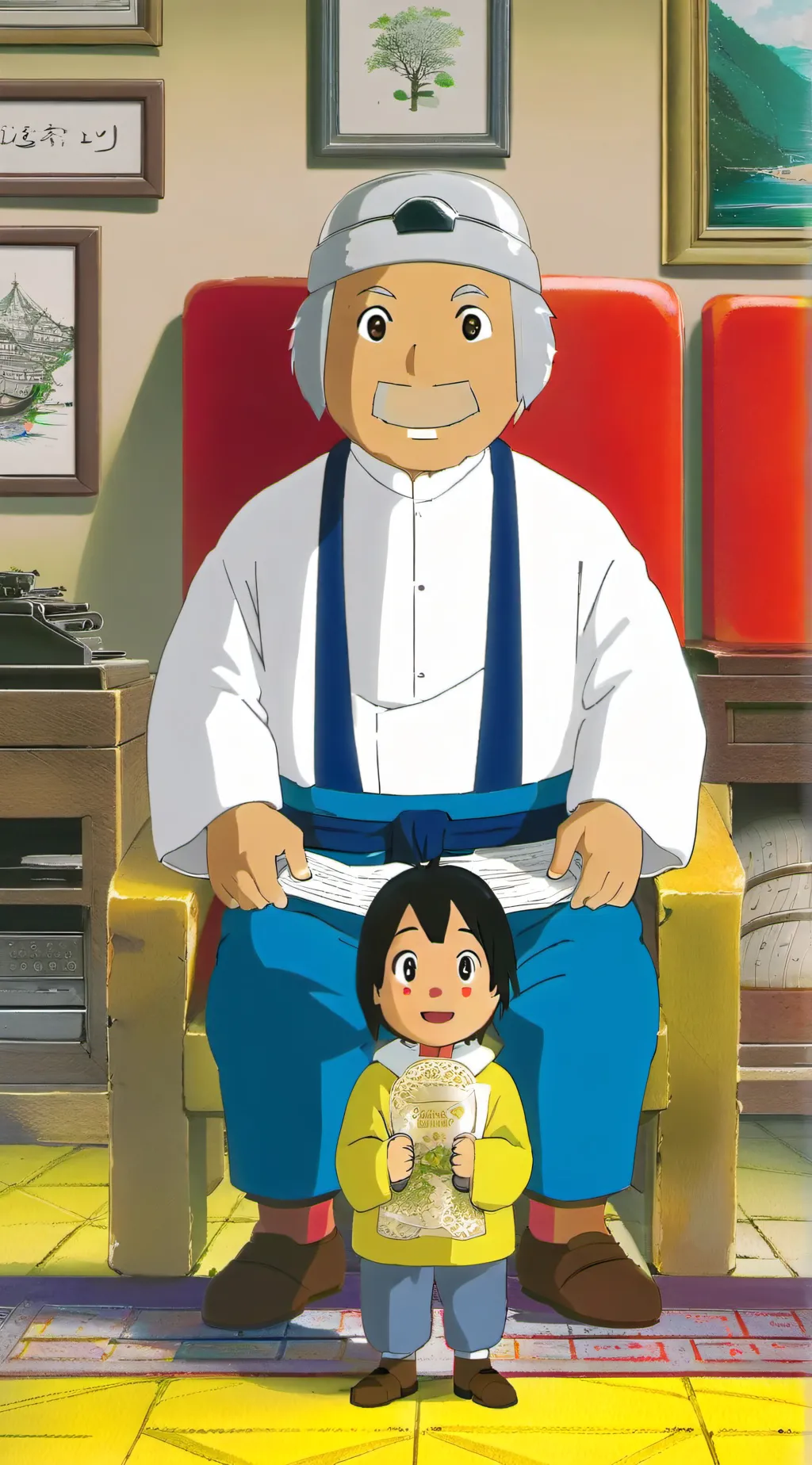 ai character: kekekeieeii background