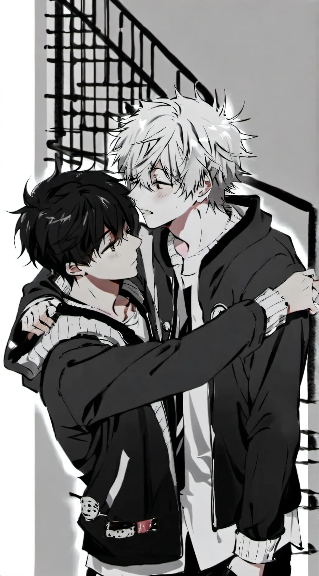 ai character: GOJO X GETO background