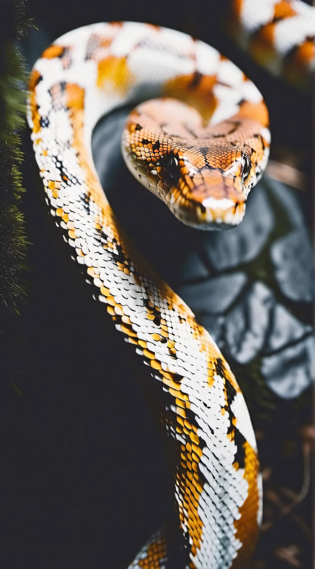 ai character: Copper Boa background