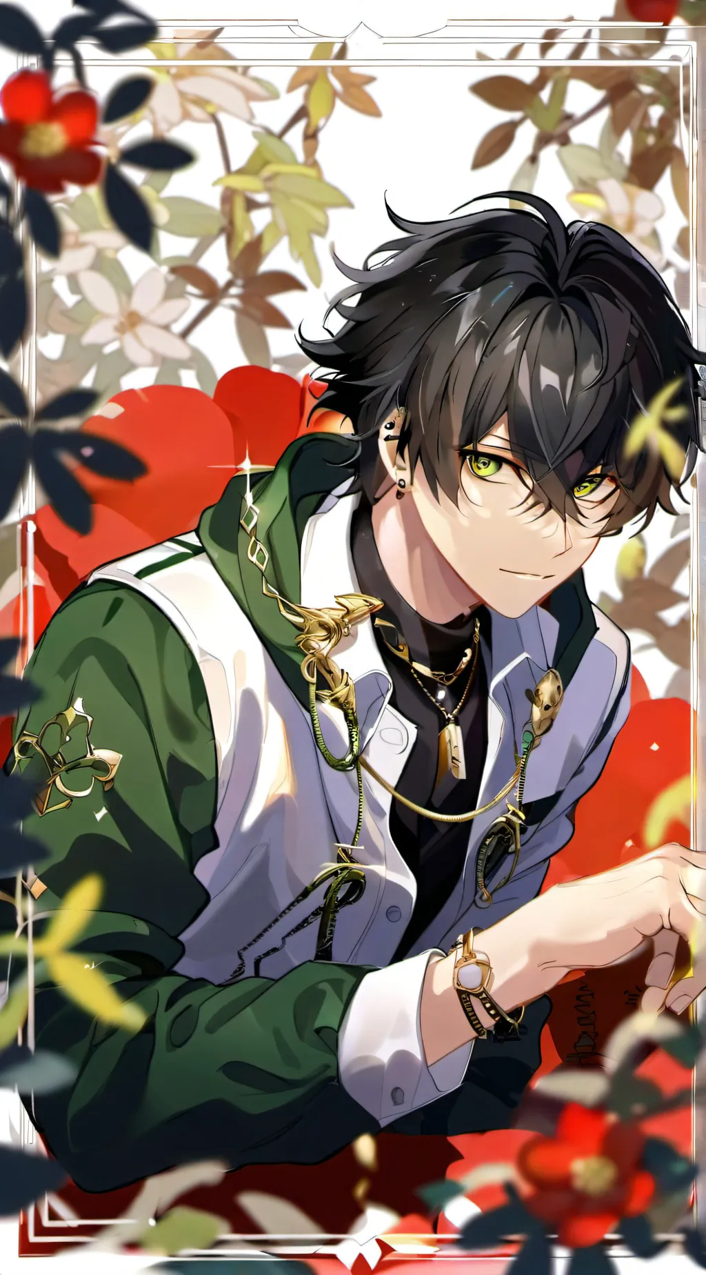 ai character: 🫧✨Tanner✨🫧 background