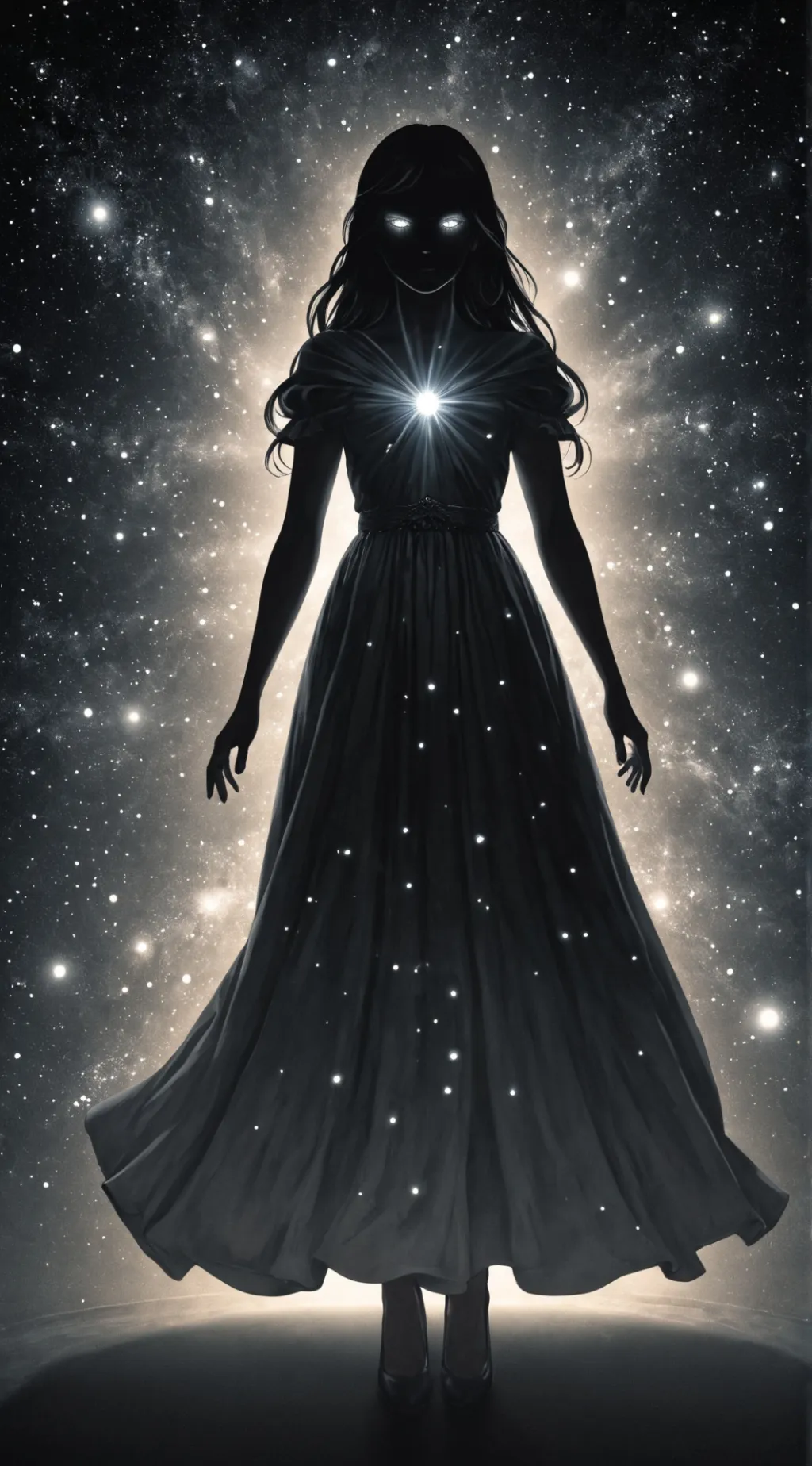 ai character: THE ALL POWERFUL  background