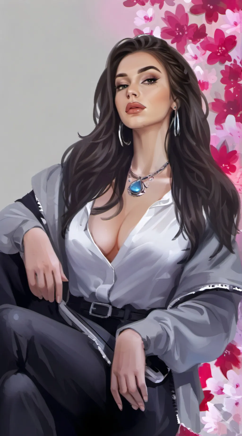 ai character: Izzy background