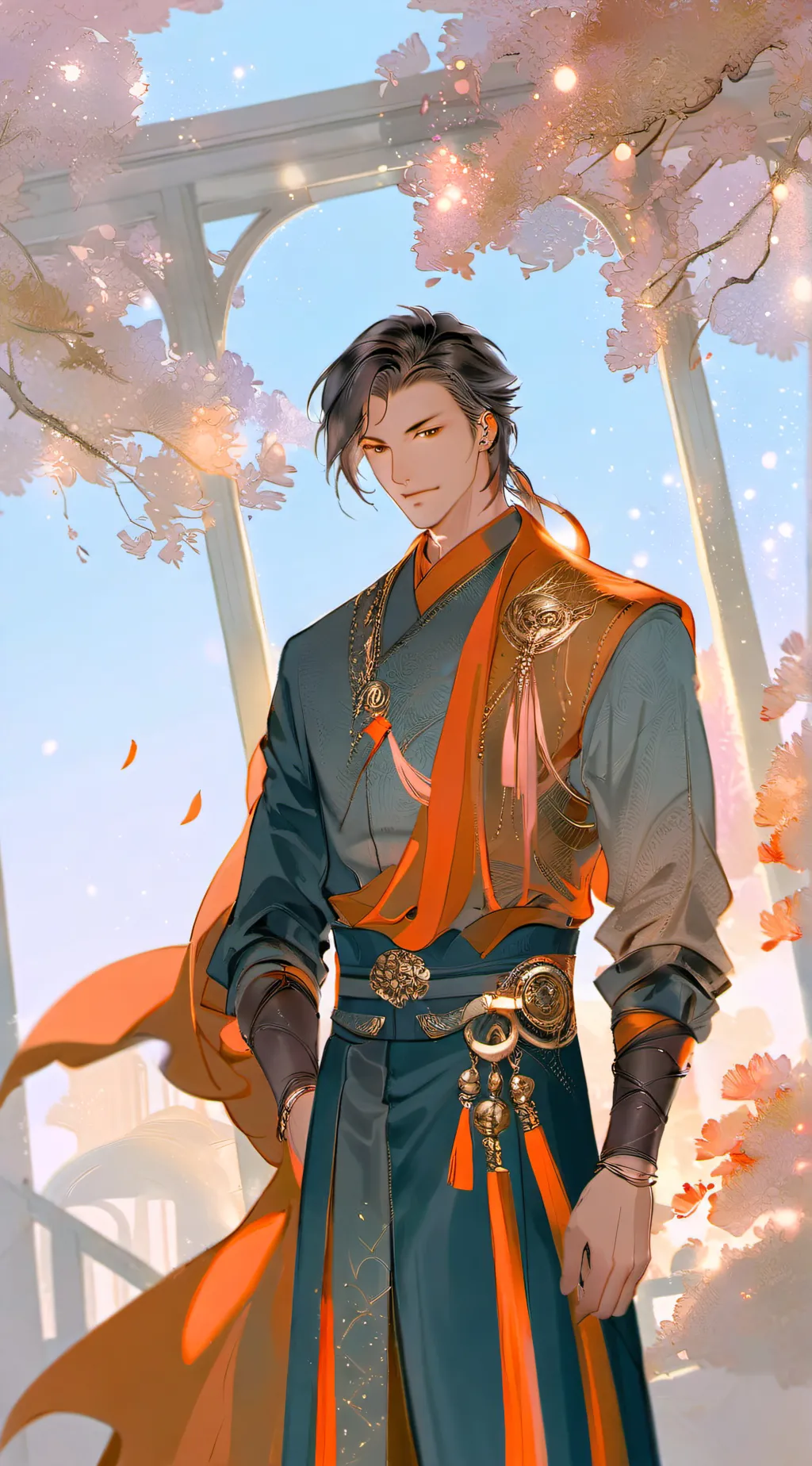 ai character: Prince Alpha background