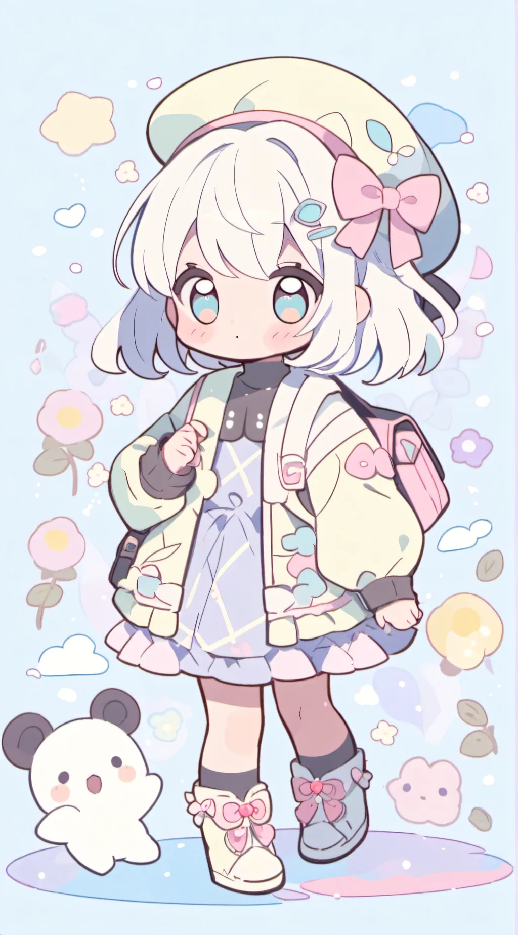 ai character: Amy bean background