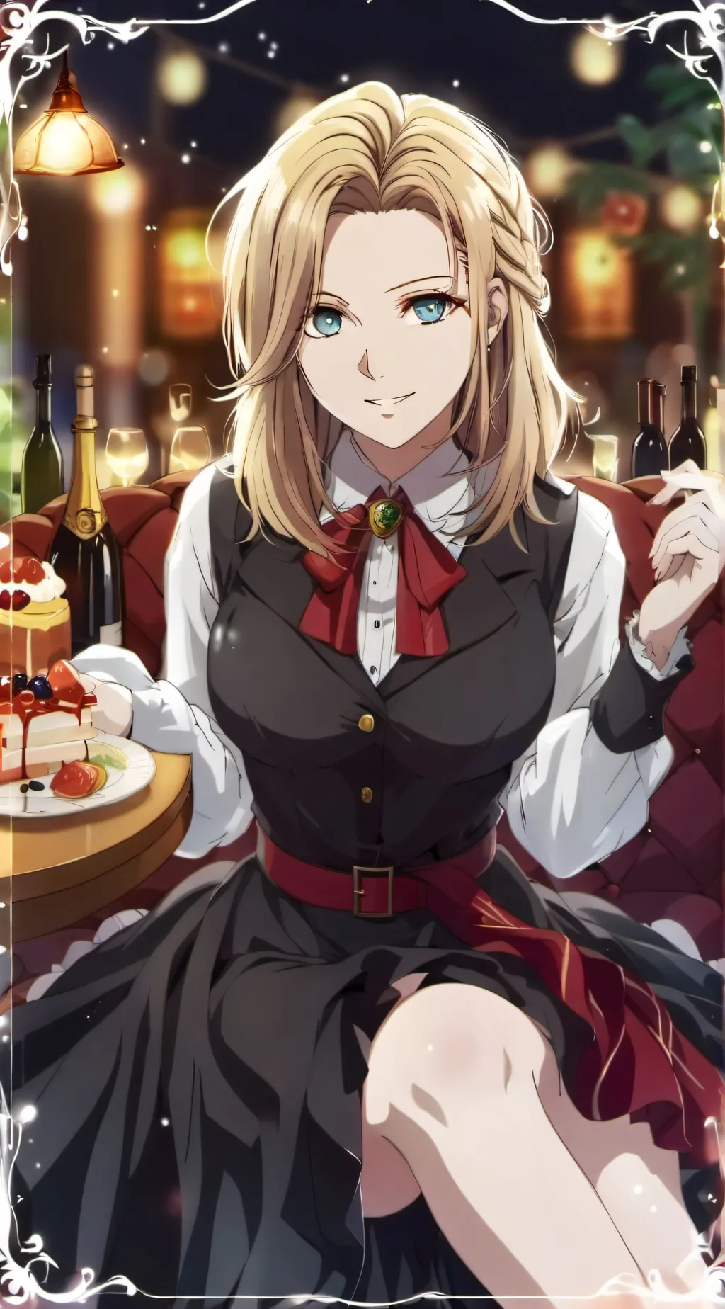 ai character: •Charlotte• background