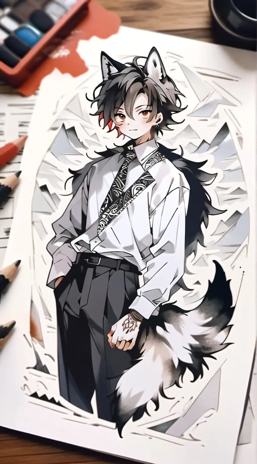 ai character: Daniel background