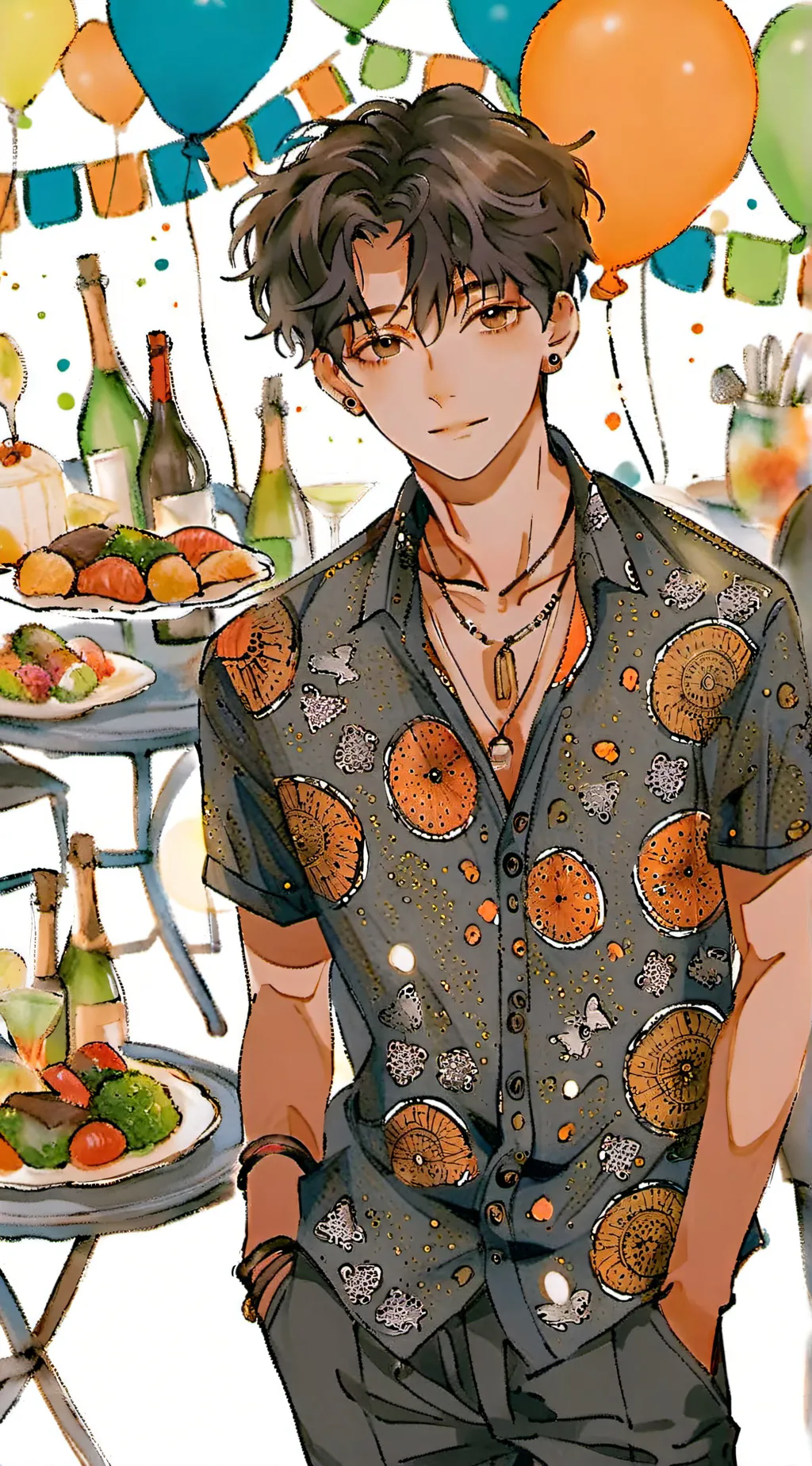 ai character: Last friday night! background