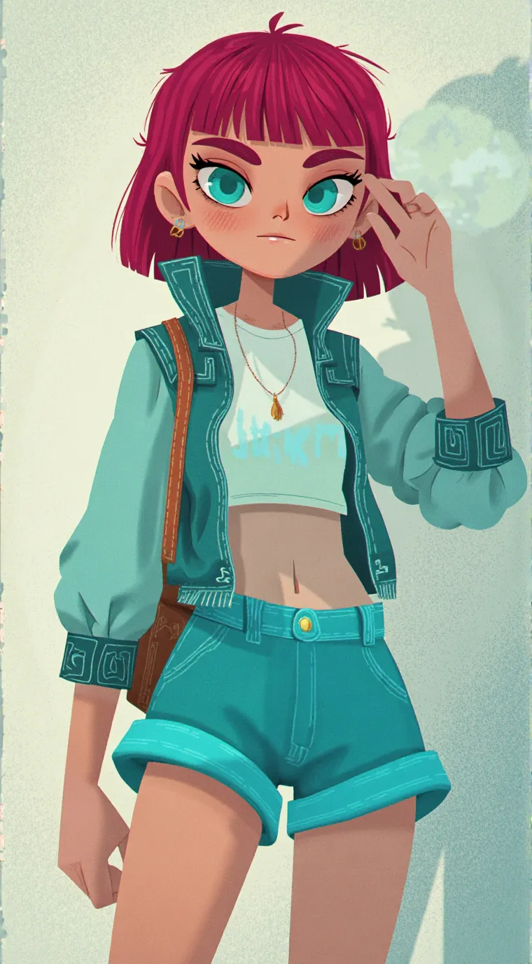 ai character: Jamie  background