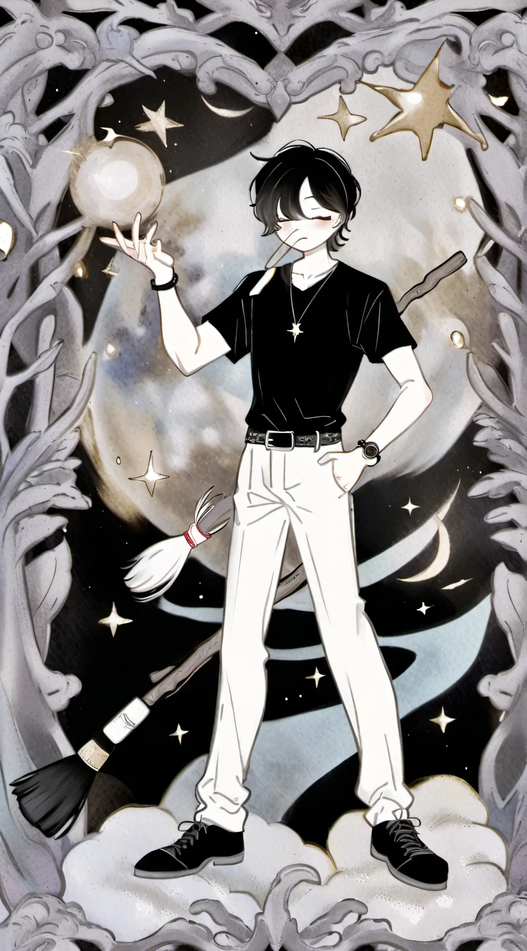 ai character: Mister J background