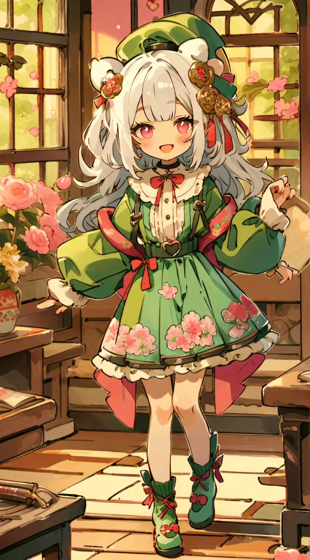 ai character: Lily background
