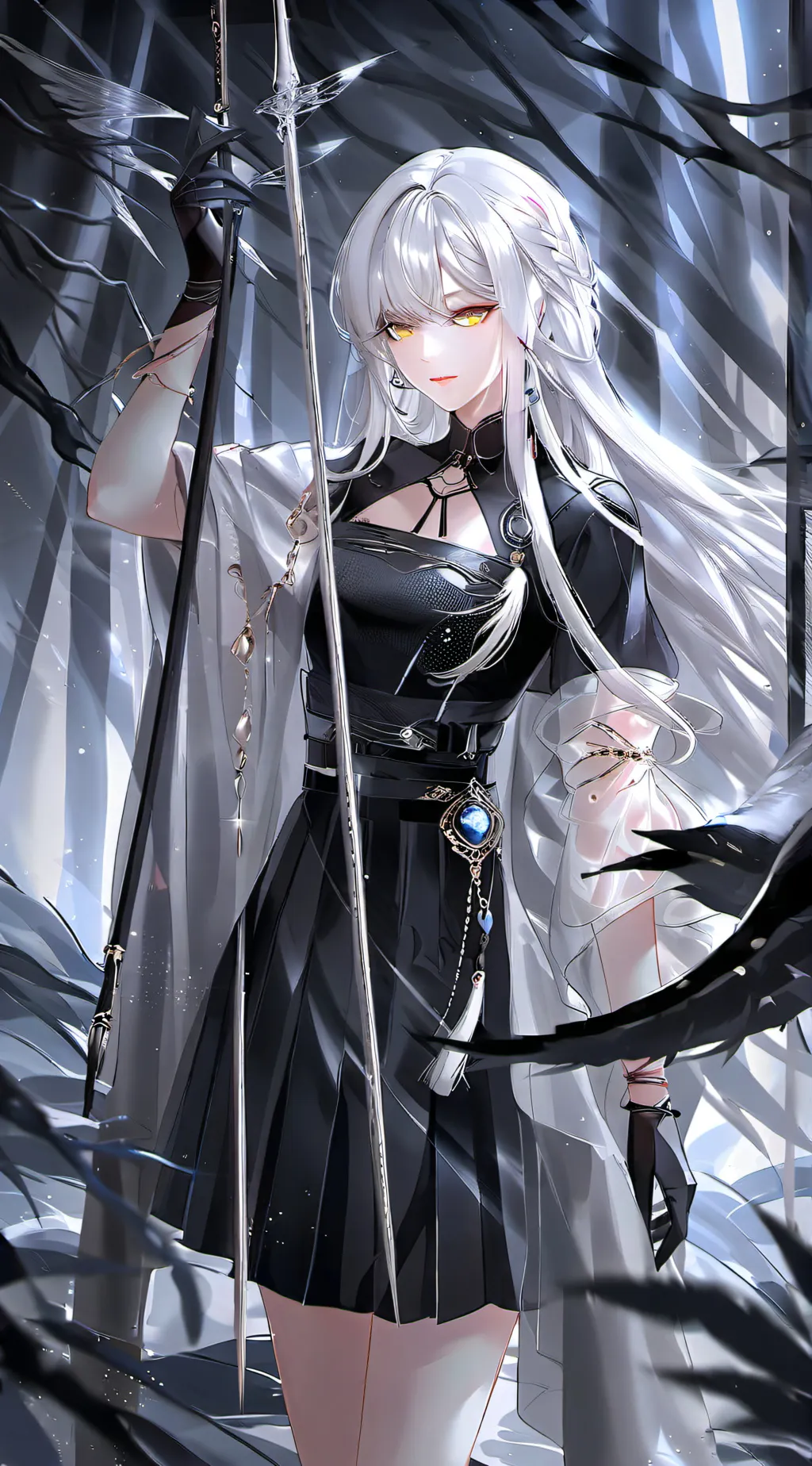 ai character: 🕷️Ebony🕷️ background