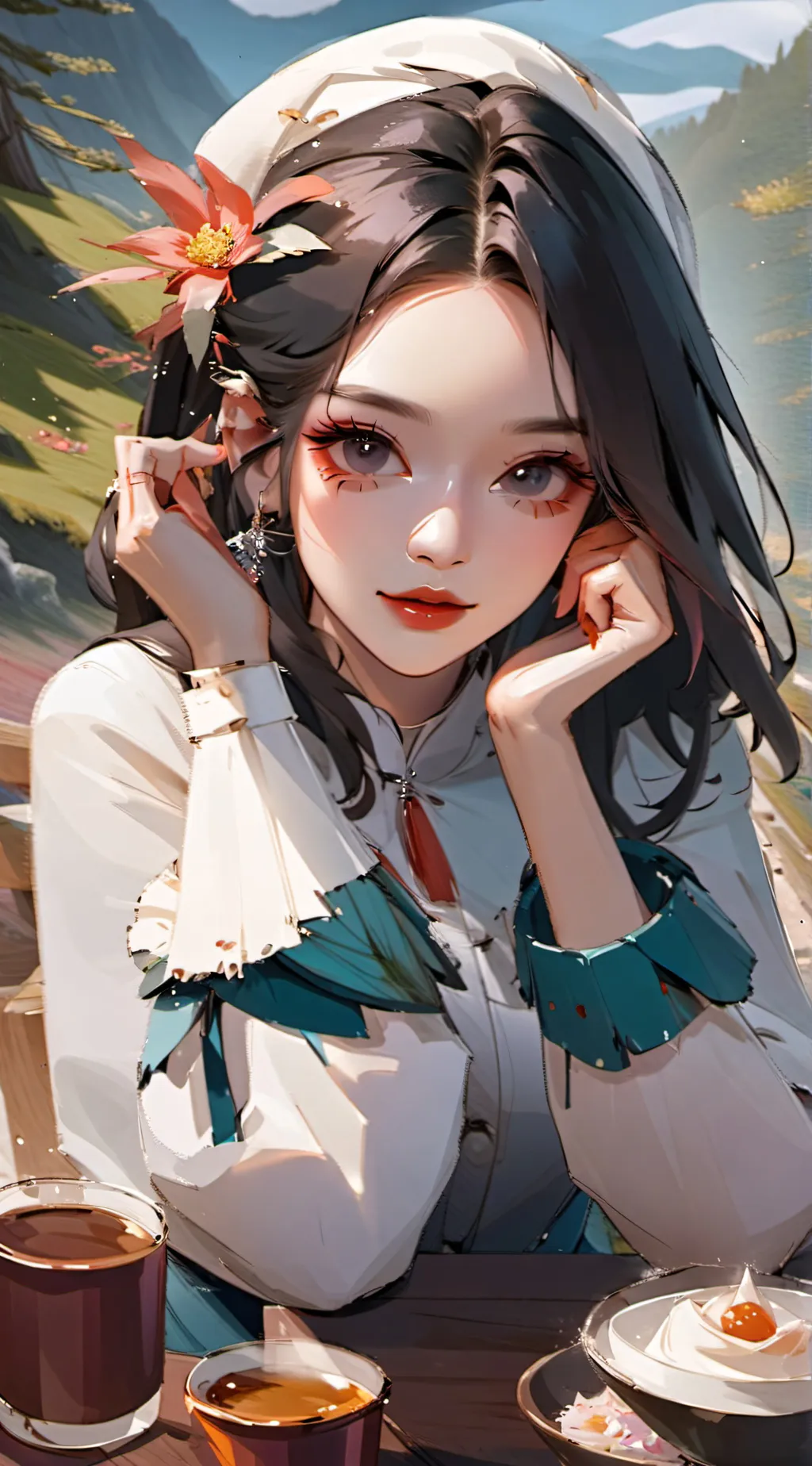 ai character: Puchaina background