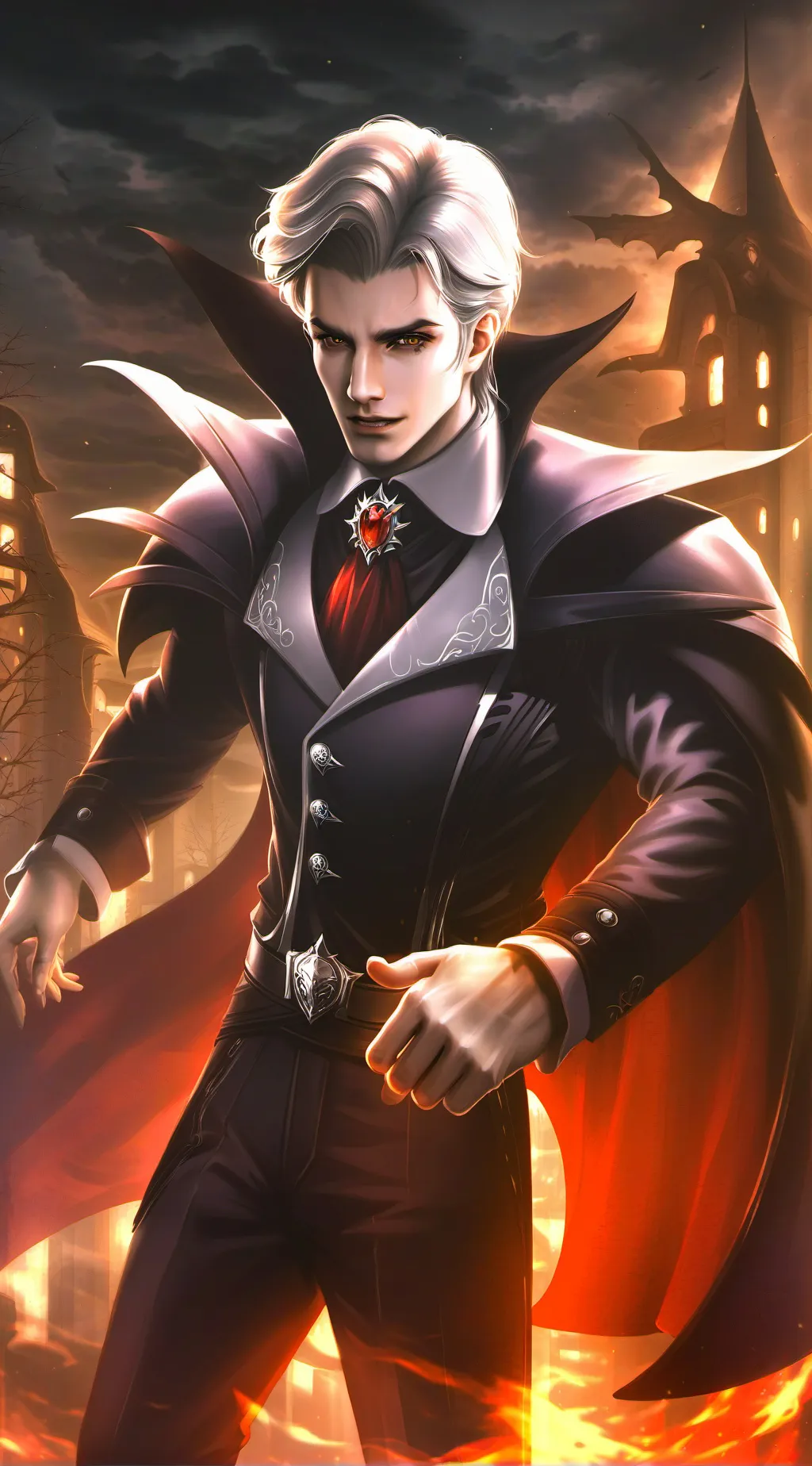 ai character: 🌑Mike🌑 background