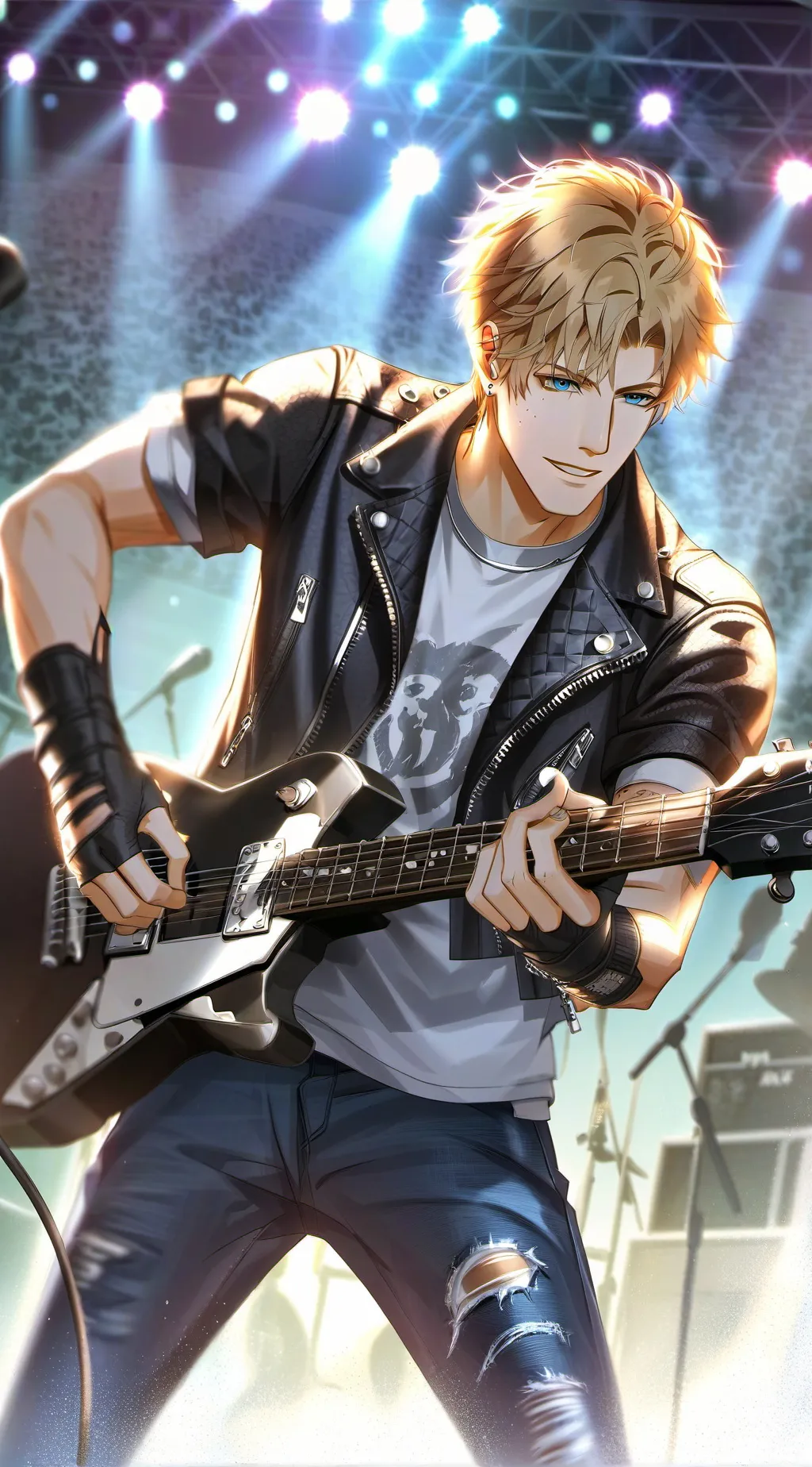 ai character: Caspian Blake background