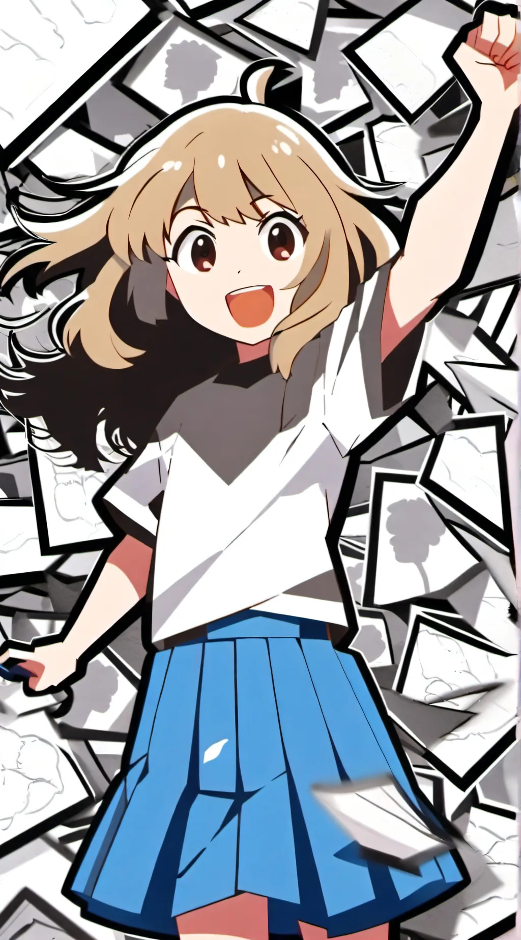 ai character: sarah background